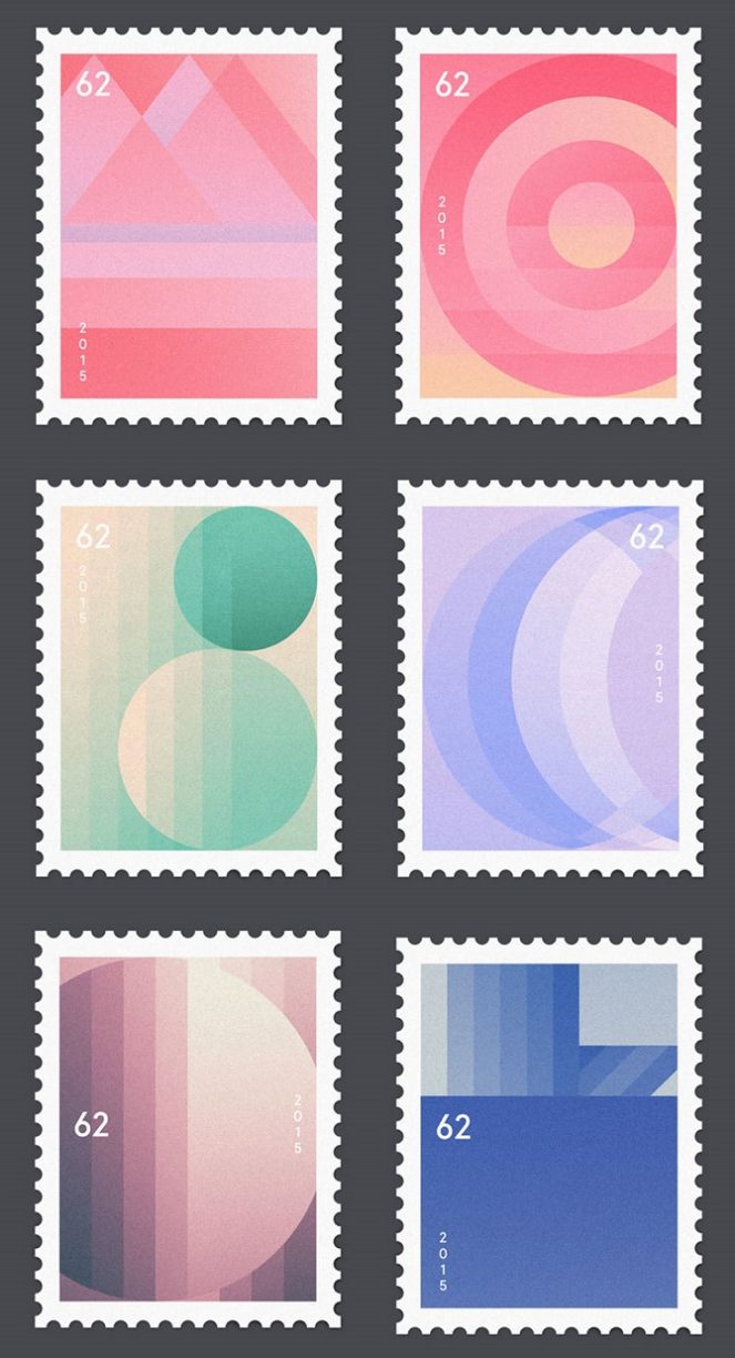 Minimalist Stamps